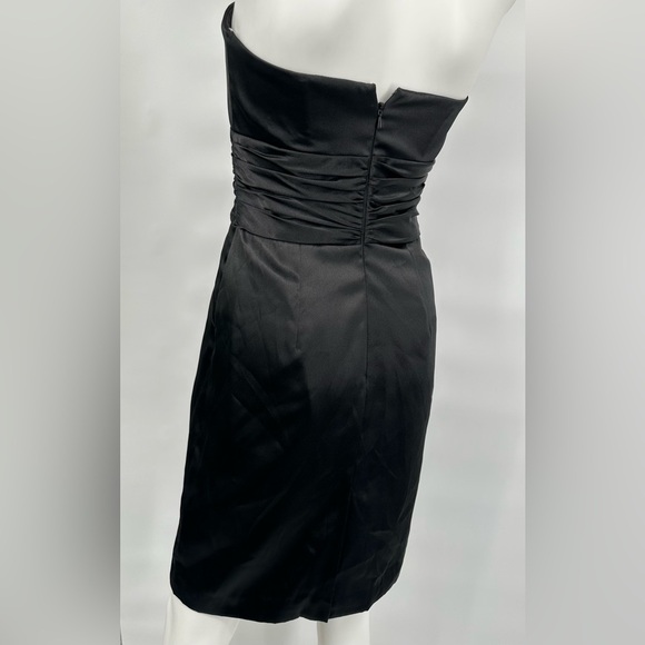 David’s Bridal Cocktail Length Cummerbund Waist Dress - Picture 10 of 11